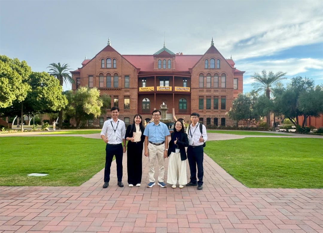 LHU's delegation during its visit and working sessions at ACE 2026